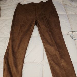 Kobi Halperin Women's Faux Suede Pants